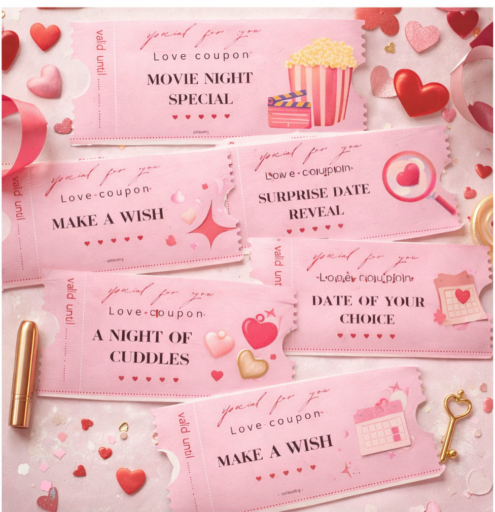 The Ultimate Last-Minute Valentine’s Day Coupon Book | Instant Digital Download